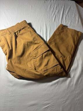 Under Armour Cargo Pants Size 40/30 Brown Loose